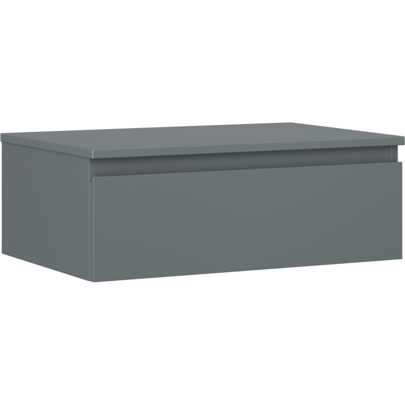 Mexen Orio dulap baie pentru lavoar 70 cm cu blat, 1 sertar, grafit mat - 91A10-07023-1-BFC66