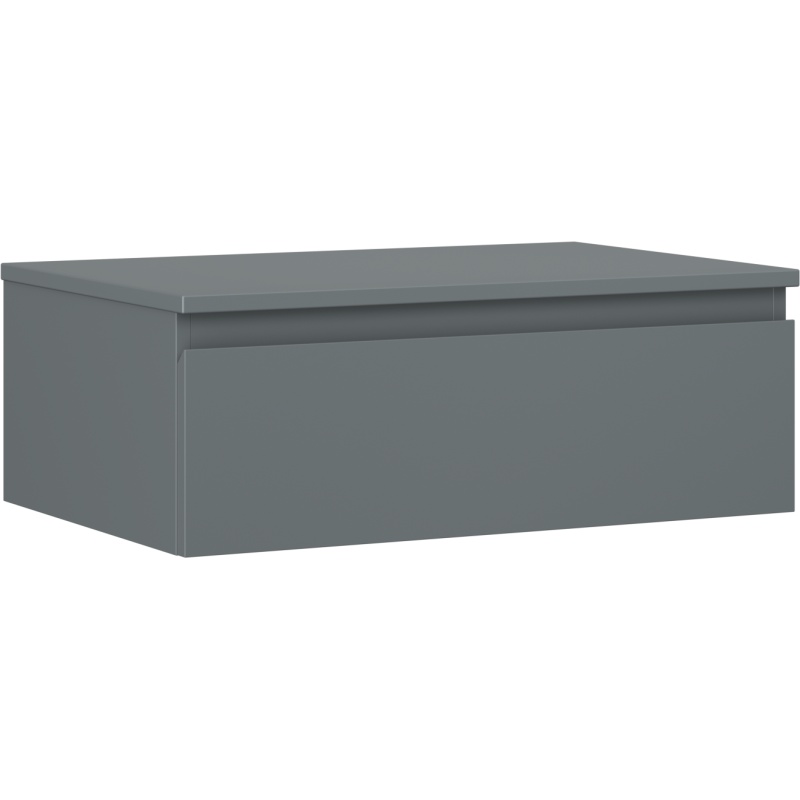 Mexen Orio dulap baie sub chiuvetă 70 cm cu blat, 1 sertar, grafit mat - 91A10-07023-1-BFC66