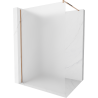Mexen Kioto perete pentru duș Walk-in 90 x 200 cm, mat 8 mm, aur roz - 800-090-101-60-30