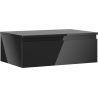 Mexen Orio dulap baie sub lavoar 70 cm cu blat, 1 sertar, negru lucios - 91A10-07023-1-BFC70