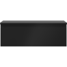 Mexen Orio dulap baie sub lavoar 70 cm cu blat, 1 sertar, negru mat - 91A10-07023-1-BFC71