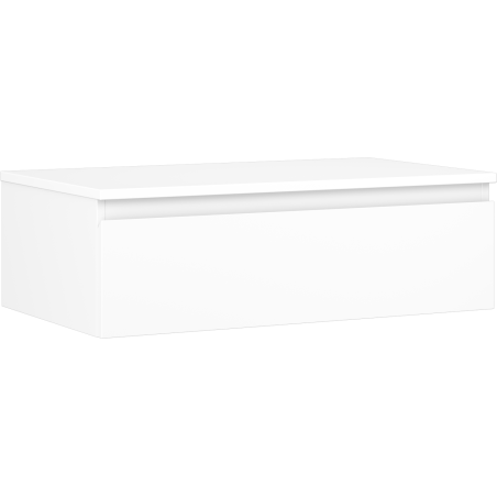 Mexen Orio dulap de baie cu blat de 80 cm, 1 sertar, alb mat - 91A10-08023-1-BFC01