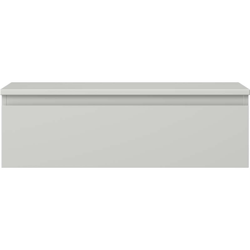 Mexen Orio dulap baie sub chiuvetă 80 cm cu blat, 1 sertar, gri mat - 91A10-08023-1-BFC62