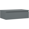 Mexen Orio dulap baie pentru lavoar 80 cm cu blat, 1 sertar, grafit mat - 91A10-08023-1-BFC66