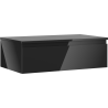 Mexen Orio dulap baie sub lavoar 80 cm cu blat, 1 sertar, negru lucios - 91A10-08023-1-BFC70