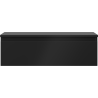 Mexen Orio dulap baie sub chiuvetă 80 cm cu blat, 1 sertar, negru mat - 91A10-08023-1-BFC71