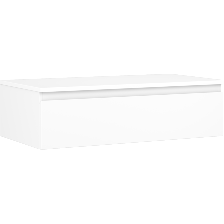 Mexen Orio dulap de baie sub lavoar 90 cm cu blat, 1 sertar, alb mat - 91A10-09023-1-BFC01