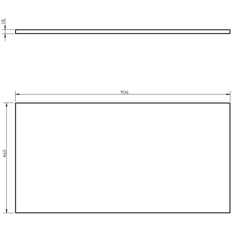 Mexen Orio dulap baie sub chiuvetă 90 cm cu blat, 1 sertar, gri mat - 91A10-09023-1-BFC62