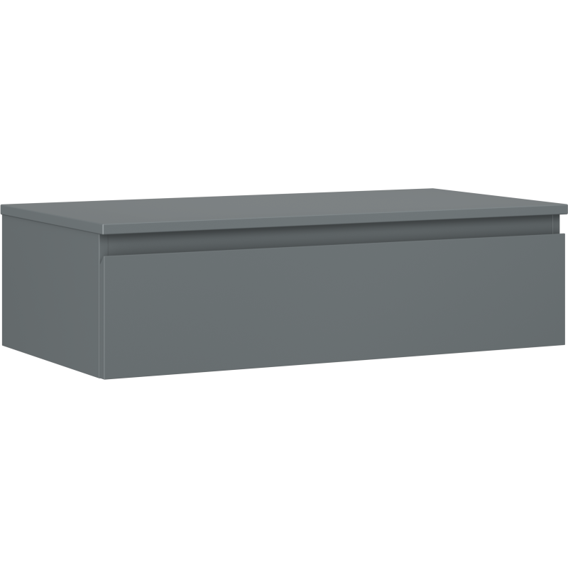 Mexen Orio dulap baie pentru chiuvetă 90 cm cu blat, 1 sertar, grafit mat - 91A10-09023-1-BFC66