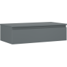 Mexen Orio dulap baie pentru chiuvetă 90 cm cu blat, 1 sertar, grafit mat - 91A10-09023-1-BFC66