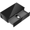 Mexen Orio dulap pentru baie sub lavoar 90 cm cu blat, 1 sertar, negru lucios - 91A10-09023-1-BFC70