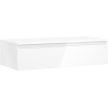 Mexen Orio dulap lavoar baie 100 cm cu blat, 1 sertar, alb lucios - 91A10-10023-1-BFC00