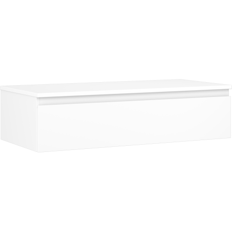 Mexen Orio dulap baie sub chiuvetă 100 cm cu blat, 1 sertar, alb mat - 91A10-10023-1-BFC01