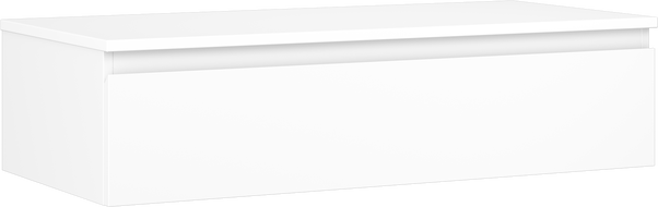 Mexen Orio dulap de baie sub chiuvetă 100 cm cu blat, 1 sertar, alb mat - 91A10-10023-1-BFC01