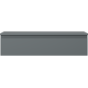 Mexen Orio dulap baie sub chiuvetă 100 cm cu blat, 1 sertar, grafit mat - 91A10-10023-1-BFC66