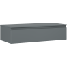 Mexen Orio dulap baie sub chiuvetă 100 cm cu blat, 1 sertar, grafit mat - 91A10-10023-1-BFC66