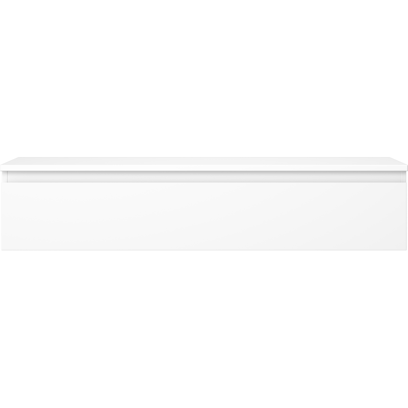 Mexen Orio mosdó alatti szekrény 120 cm munkalappal, 1 fiók, fehér matt - 91A10-12023-1-BFC01