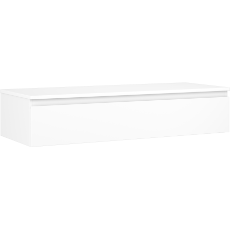 Mexen Orio dulap baie sub lavoar 120 cm cu blat, 1 sertar, alb mat - 91A10-12023-1-BFC01
