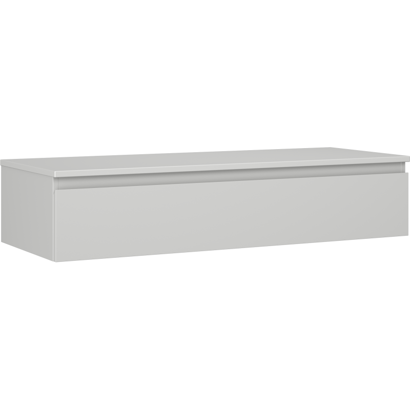 Mexen Orio dulap pentru baie sub lavoar 120 cm cu blat, 1 sertar, gri mat - 91A10-12023-1-BFC62