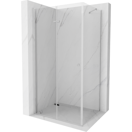 Mexen Lima cabină de duș pliabilă 75 x 70 cm, transparent, Crom - 856-075-070-01-00