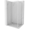 Mexen Lima cabină de duș pliabilă 75 x 70 cm, transparent, Crom - 856-075-070-01-00