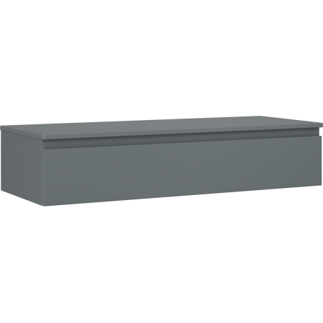 Mexen Orio dulap de baie de 120 cm pentru lavoar, cu blat, 1 sertar, grafit mat - 91A10-12023-1-BFC66