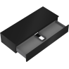 Mexen Orio dulap baie sub-lavoar 120 cm cu blat, 1 sertar, negru mat - 91A10-12023-1-BFC71