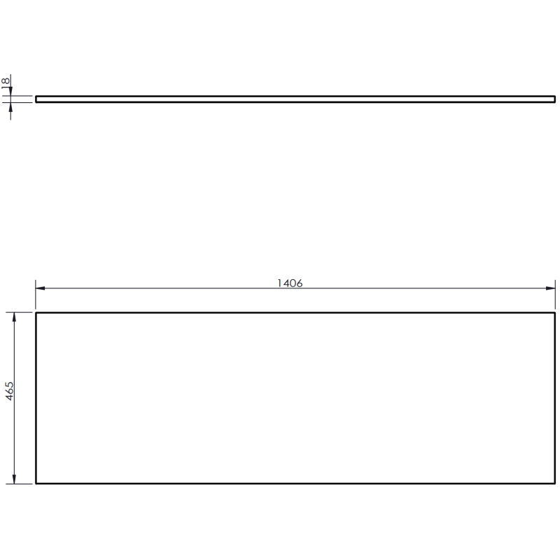 Mexen Orio dulap baie pentru lavoar 140 cm cu blat, 1 sertar, alb lucios - 91A10-14023-1-BFC00