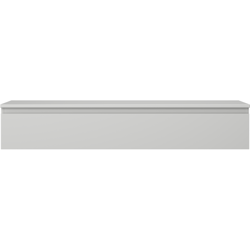 Mexen Orio dulap baie sub chiuvetă 140 cm cu blat, 1 sertar, gri mat - 91A10-14023-1-BFC62