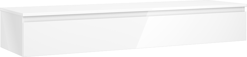 Mexen Orio dulap baie sub lavoar 160 cm cu blat, 1 sertar, alb lucios - 91A10-16023-1-BFC00