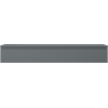 Mexen Orio dulap baie sub lavoar 160 cm cu blat, 1 sertar, grafit mat - 91A10-16023-1-BFC66