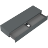 Mexen Orio dulap baie sub lavoar 160 cm cu blat, 1 sertar, grafit mat - 91A10-16023-1-BFC66