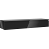 Dulap baie Mexen Orio cu blat de 160 cm, 1 sertar, negru lucios - 91A10-16023-1-BFC70