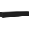 Dulap baie Mexen Orio sub chiuvetă 160 cm cu blat, 1 sertar, negru mat - 91A10-16023-1-BFC71