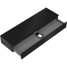 Dulap baie Mexen Orio sub chiuvetă 160 cm cu blat, 1 sertar, negru mat - 91A10-16023-1-BFC71