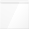 Mexen Orio dulap baie sub chiuvetă 50 cm cu blat, 1 sertar, alb lucios - 91A10-05047-1-BFC00