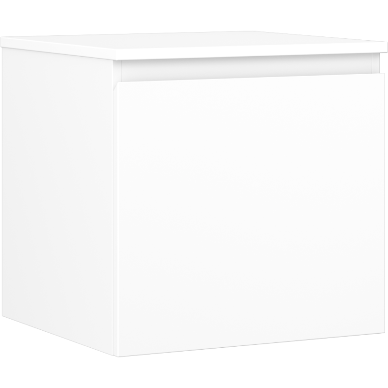 Mexen Orio dulap baie sub lavoar 50 cm cu blat, 1 sertar, alb mat - 91A10-05047-1-BFC01