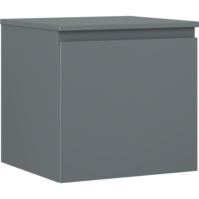 Mexen Orio dulap de baie sub lavoar 50 cm cu blat, 1 sertar, grafit mat - 91A10-05047-1-BFC66
