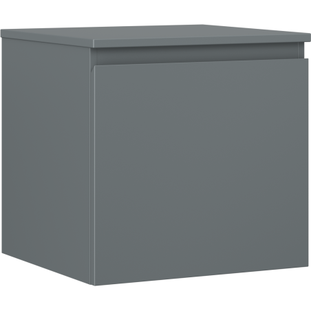 Mexen Orio dulap de baie sub lavoar 50 cm cu blat, 1 sertar, grafit mat - 91A10-05047-1-BFC66