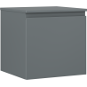 Mexen Orio dulap de baie sub lavoar 50 cm cu blat, 1 sertar, grafit mat - 91A10-05047-1-BFC66
