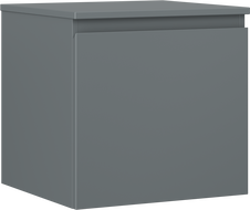 Mexen Orio dulap de baie sub lavoar 50 cm cu blat, 1 sertar, grafit mat - 91A10-05047-1-BFC66