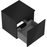 Mexen Orio dulap lavoar baie 50 cm cu blat, 1 sertar, negru mat - 91A10-05047-1-BFC71