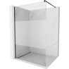 Mexen Kioto perete de duș Walk-in 80 x 200 cm, transparent/mat 8 mm, negru - 800-080-101-70-35