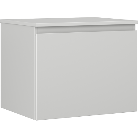 Mexen Orio dulap baie pentru chiuvetă 60 cm cu blat, 1 sertar, gri mat - 91A10-06047-1-BFC62