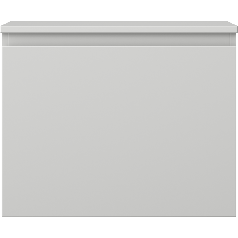 Mexen Orio 60 cm-es fürdőszobai mosdó alatti szekrény munkalappal, 1 fiók, szürke matt - 91A10-06047-1-BFC62