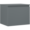 Dulap baie Mexen Orio sub chiuvetă 60 cm cu blat, 1 sertar, grafit mat - 91A10-06047-1-BFC66