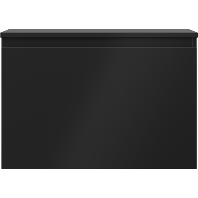 Mexen Orio dulap baie sub chiuvetă 70 cm cu blat, 1 sertar, negru mat - 91A10-07047-1-BFC71