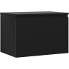 Dulap de baie Mexen Orio sub lavoar 70 cm cu blat, 1 sertar, negru mat - 91A10-07047-1-BFC71