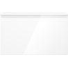 Mexen Orio dulap baie pentru lavoar 80 cm cu blat, 1 sertar, alb lucios - 91A10-08047-1-BFC00