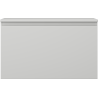Mexen Orio dulap baie cu blat 80 cm cu sertar, gri mat - 91A10-08047-1-BFC62